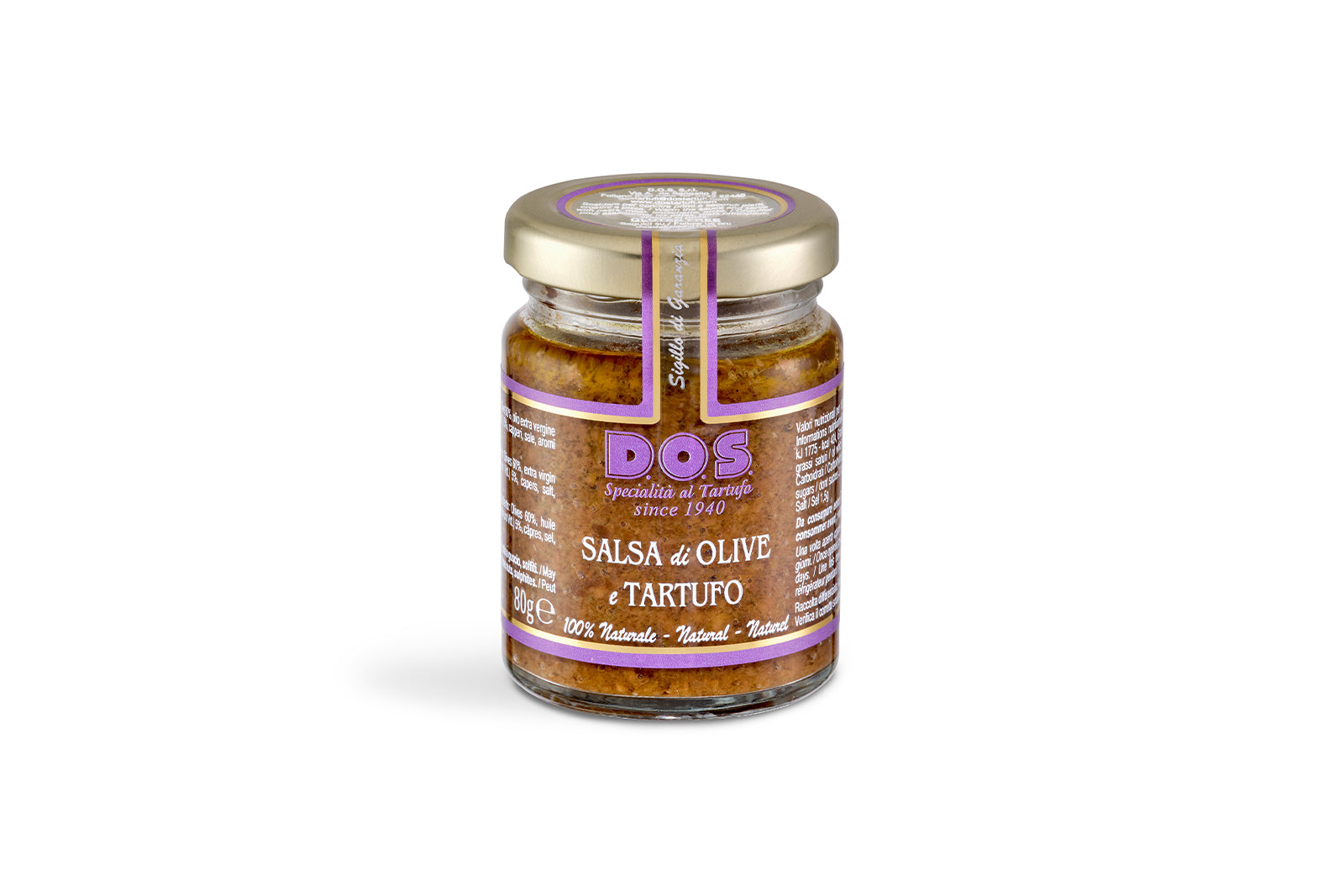 Salsa di Olive e Tartufo 80g · foto